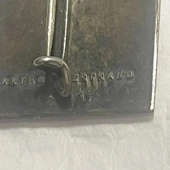 VoltiGeVr Enamel Pin Art Deco Style French Lapel Badge Arthus Bertrand Paris - Picture 5 of 5